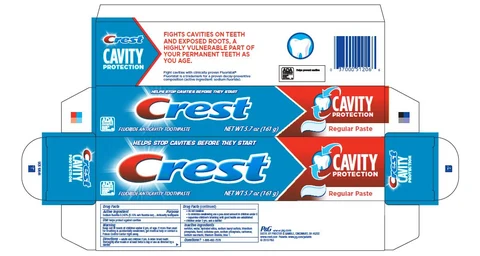 Crest Cavity Protection Regular 포장