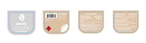 Hand Sanitizer packaging