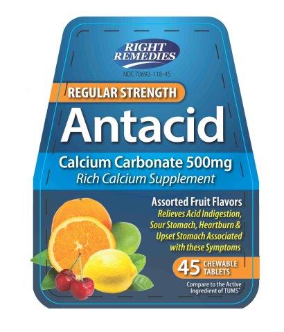 ANTACID REGULAR STRENGTH 포장
