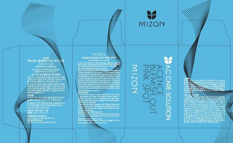 MIZON ACENCE BLEMISH OUT PINK SPOT packaging