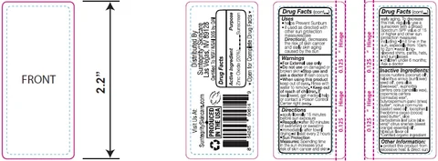 Suntegrity Mineral Sunstick Drug Label