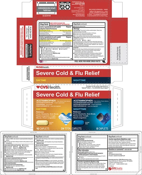 Severe Cold and Flu ReliefDaytime/Nighttime 포장