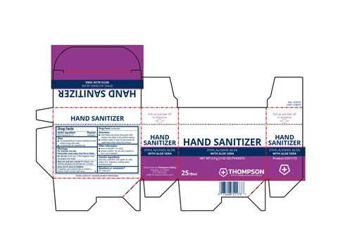 Thompson Hand Sanitizer packaging