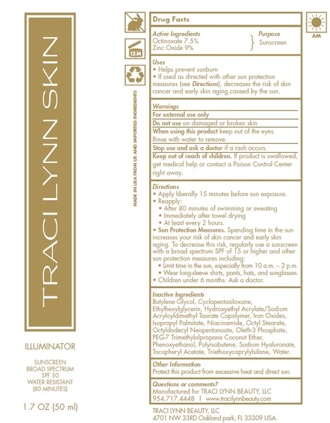 Traci Lynn SkinIluminator Broad Spectrum SPF 50 포장
