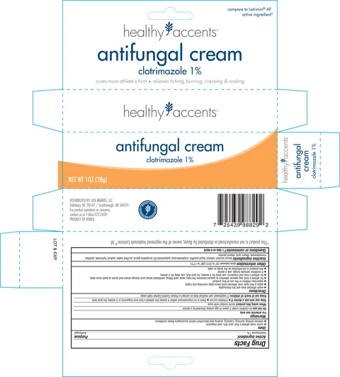 Healthy Accents Antifungal packaging