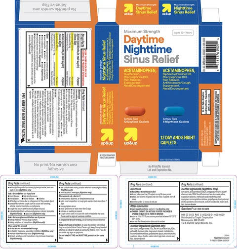 Daytime Nighttime Sinus Relief 포장