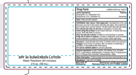 Skin Crave spf30 sunscreen packaging