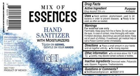 Hand Sanitizer packaging