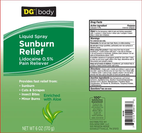 Burn ReliefRelief packaging