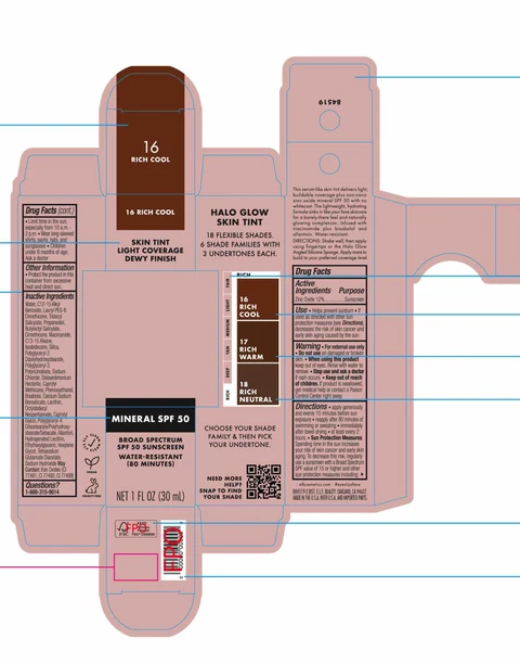 Halo Glow Skin Tint SPF50 -84519 packaging