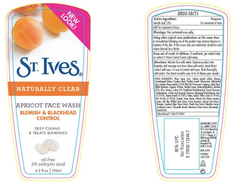 St. Ives Blemish and Blackhead Facial packaging