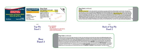 Acetaminophen and Ibuprofen 포장