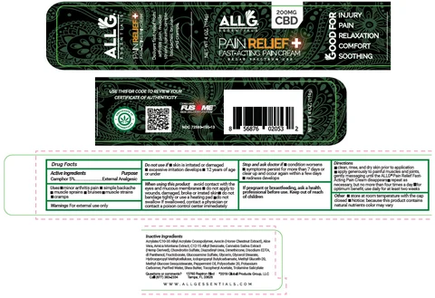 AllG Pain Relief Fast Acting Pain 포장