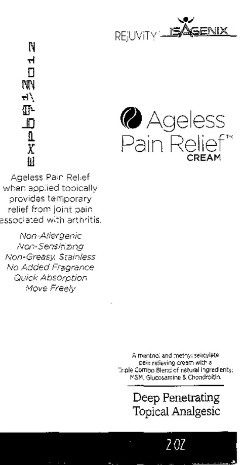 Ageless Pain Relief 포장