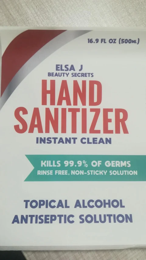 Hand Sanitizer 포장