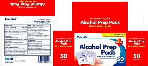 Alcohol Prep Pads 포장