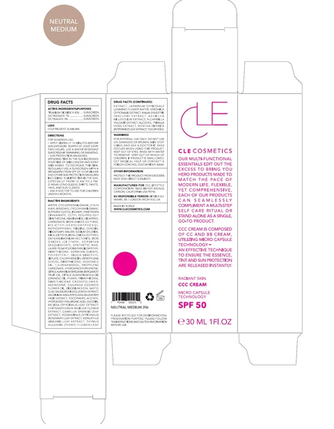 CLE CCC Neutral Medium packaging