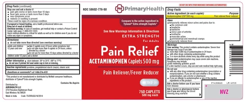 Acetaminophen Extra Strength 포장