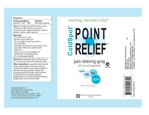 Cold SpotPoint Relief 포장