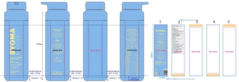 Byoma Acne Clearing Body Wash packaging