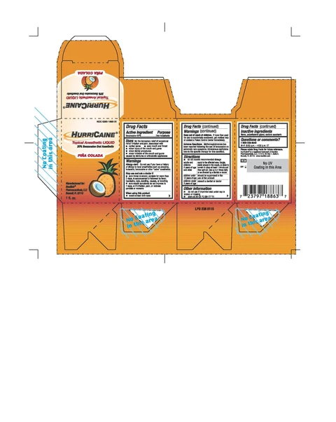 HurriCaineTopical Anesthetic Liquid 포장