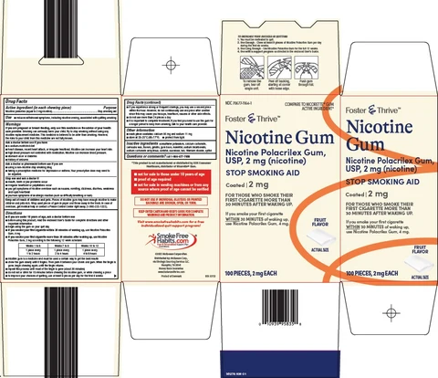 foster and thrive nicotine packaging