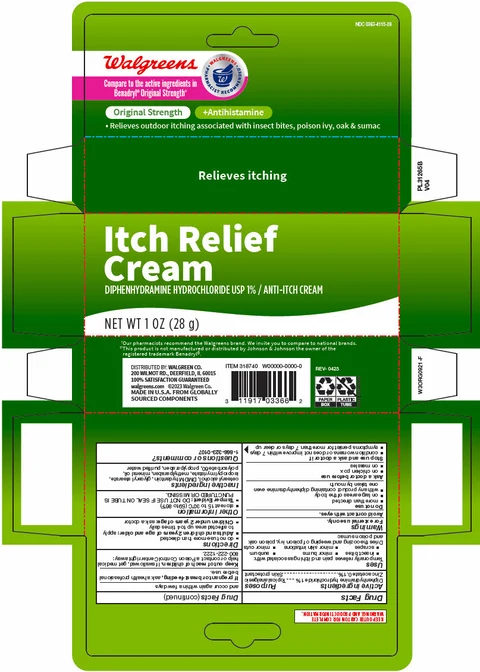 Walgreens Original Strength Anti Itch packaging