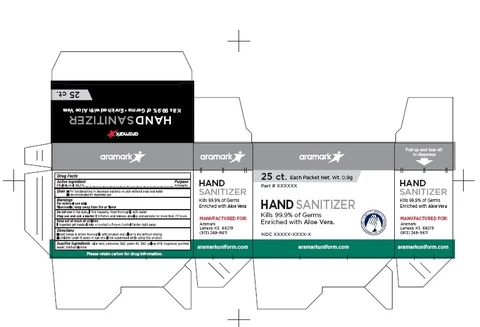 Aramark Hand Sanitizer 포장