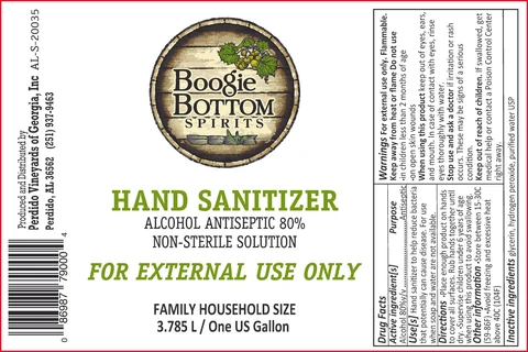 Hand Sanitizer packaging