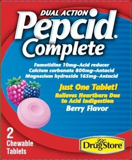 Pepcid Complete / Pepcid Complete, TRAVEL BASIX 포장