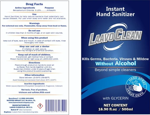 Hand Sanitizer packaging