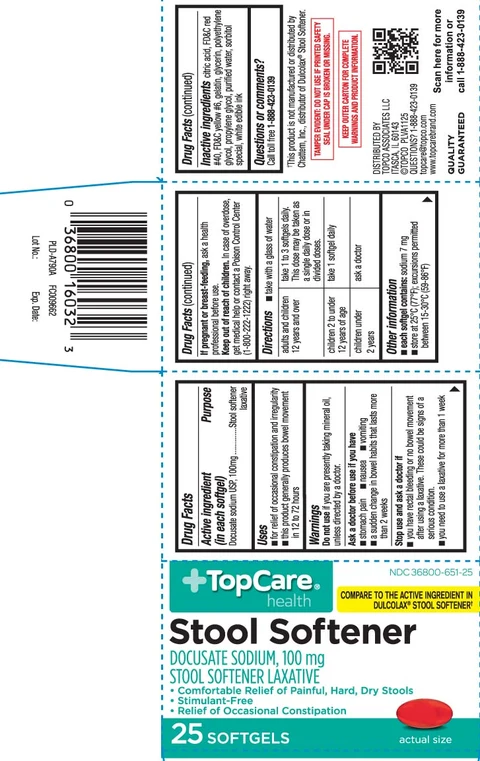 Stool Softener packaging