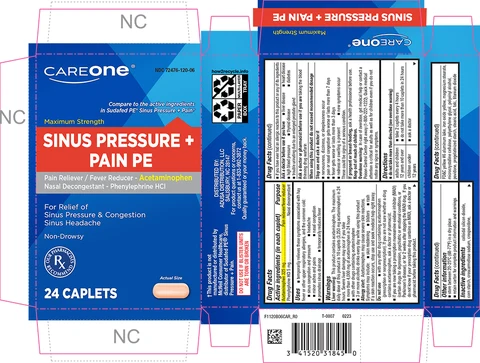 Sinus Pressure plus Pain PE 포장