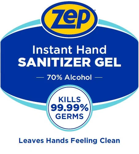 Zep Instant Hand Sanitizer Gel 포장