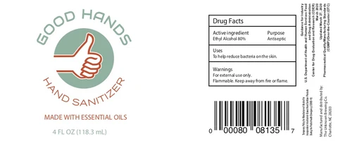 Hand Sanitizer packaging