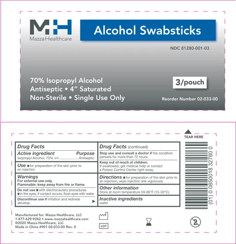 Principal Display Panel - 3 Applicators Pouch Label