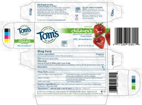 Childrens Silly Strawberry packaging