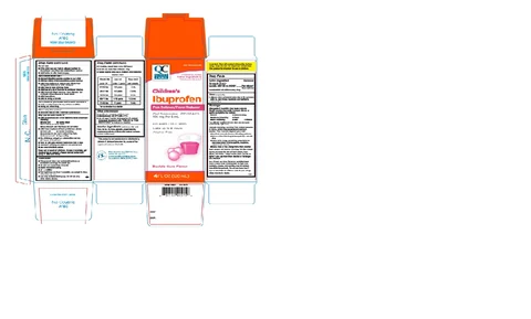 Childrens Ibuprofen packaging