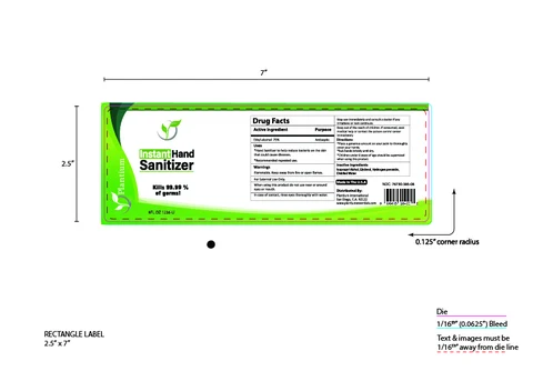 Hand Sanitizer packaging