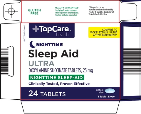Topcare Sleep Aid packaging