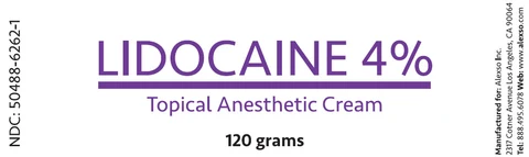 Lidocaine 4% packaging