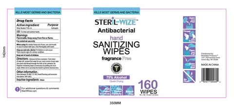 Hand Sanitizer packaging
