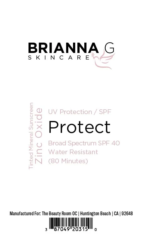 Tinted Mineral Sunscreen packaging