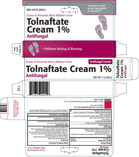 Tolnaftate Antifungal packaging