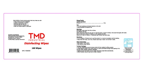 disinfecting wipes packaging