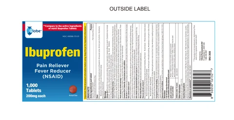 Ibuprofen 포장