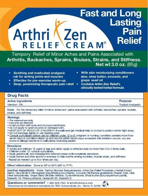 Arthri-Zen Relief 포장
