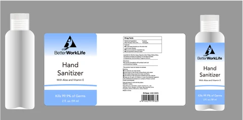 Tomrick Care Hand sanitizer 59ml HXE000501 packaging
