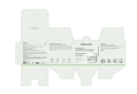 Tea Tree Oil Antifungal Foot Cream packaging