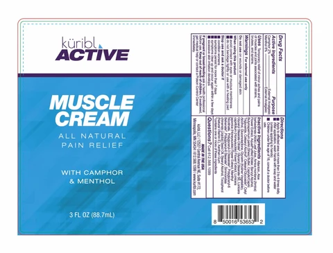 Kuribl Active Muscle packaging